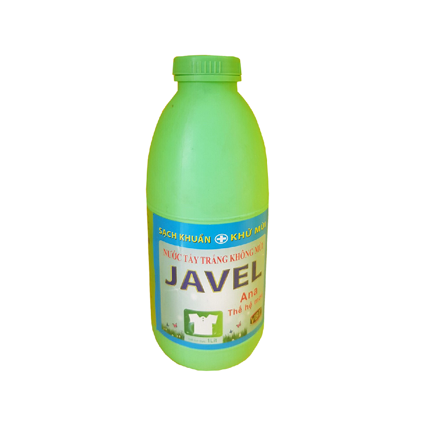 JAVEL - Nước tẩy trắng không mùi - Chai 1lit