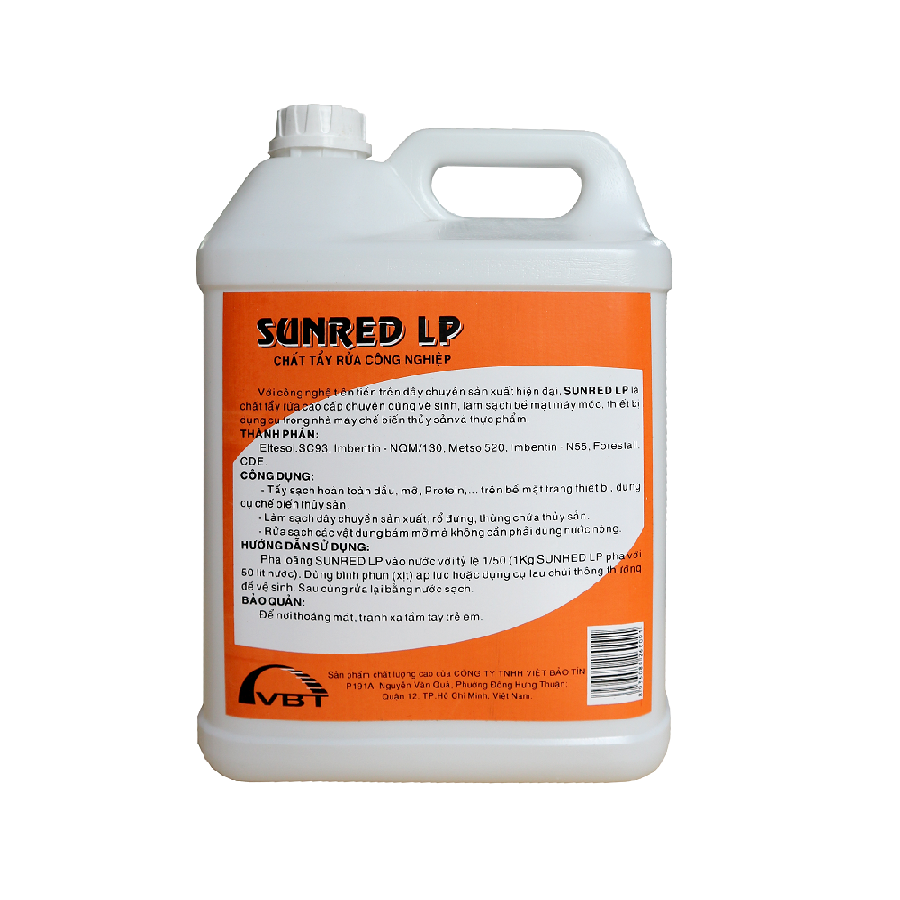 SUNRED LP - Chất tẩy rửa sàn công nghiệp - Can 5lit
