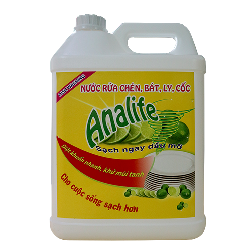 ANALIFE - Nước rửa chén bát - Can 5lit